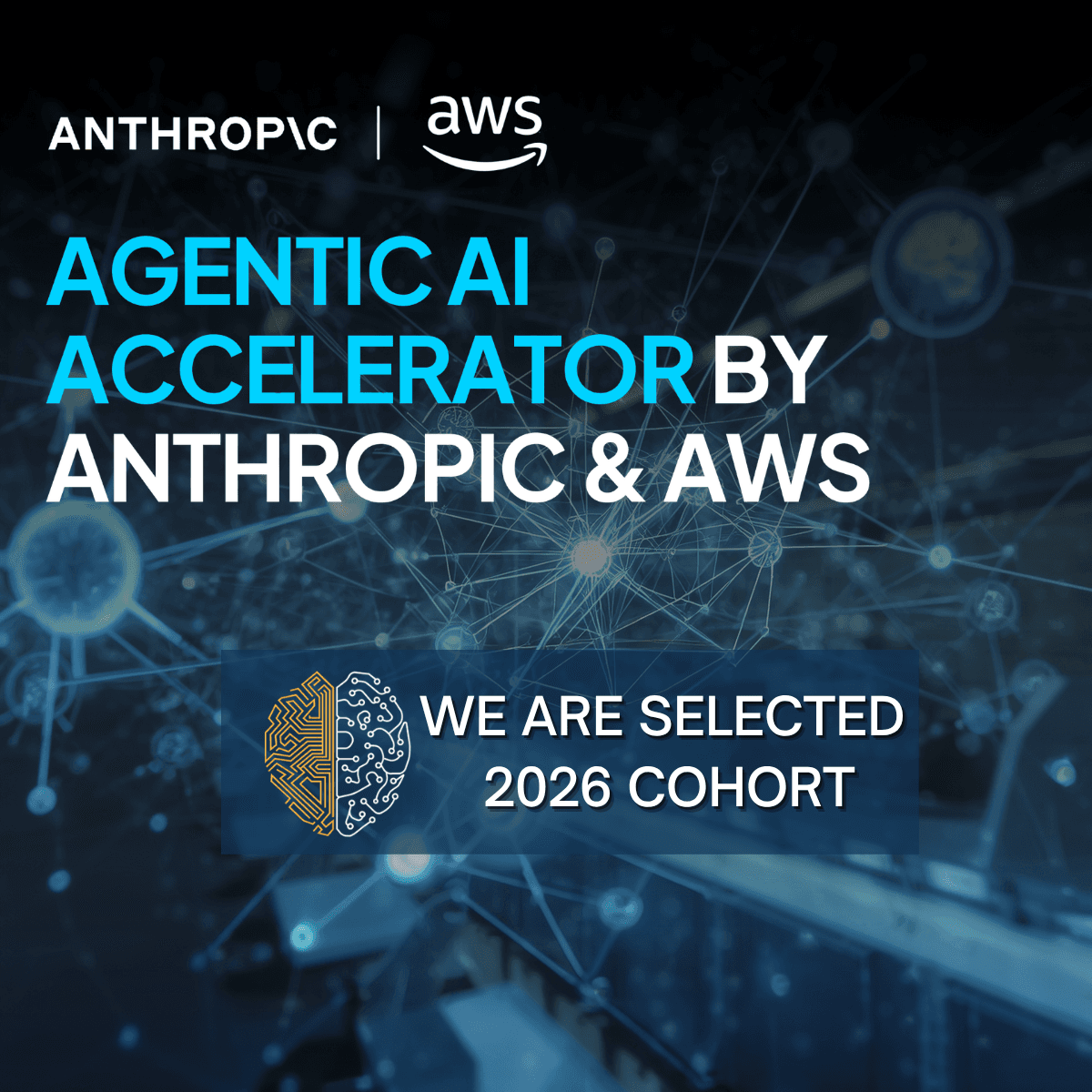 NeuroDiscovery AI Selected for the Anthropic x AWS Agentic AI Accelerator 2026